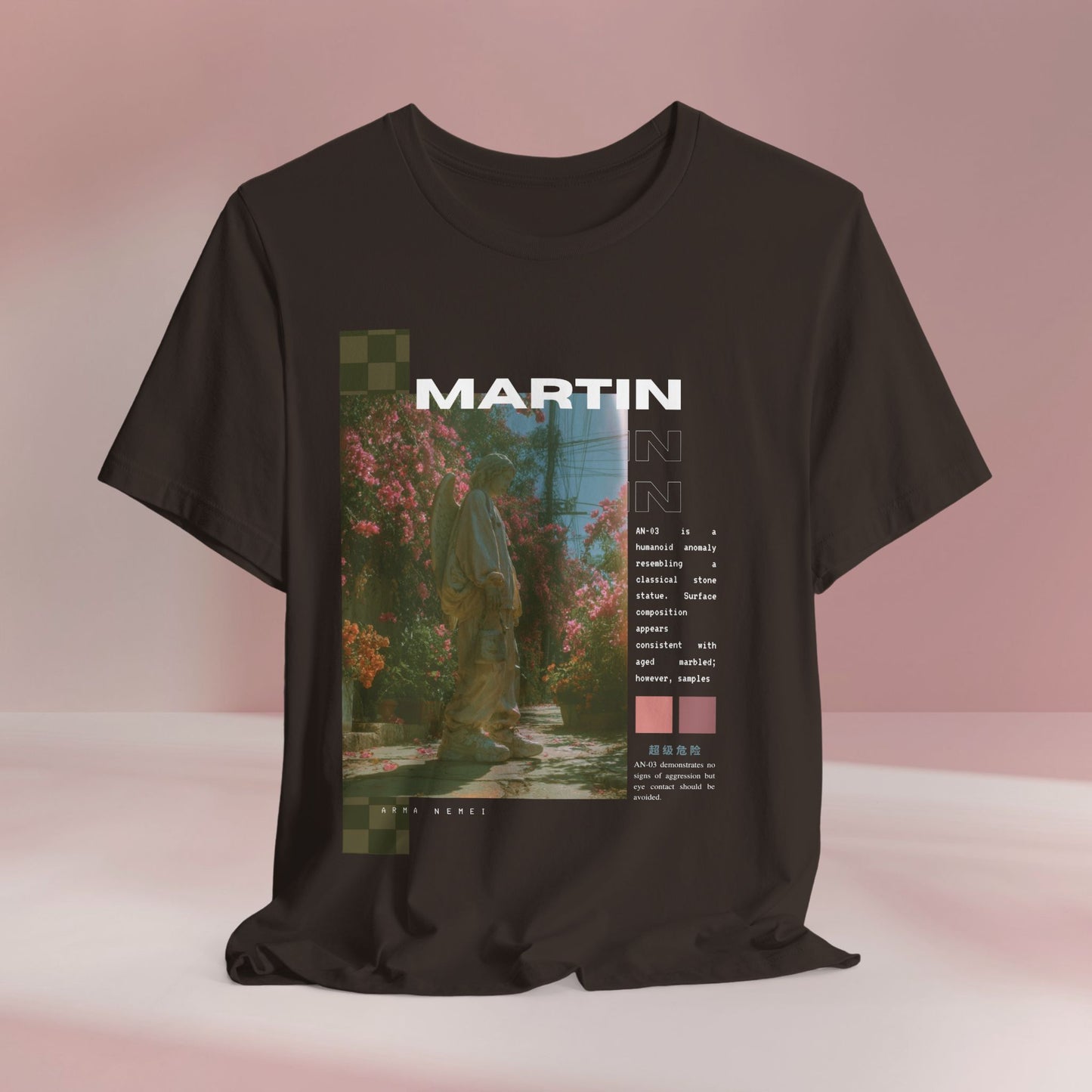 Martin Graphic Tee — Vintage Garden Photo T-Shirt