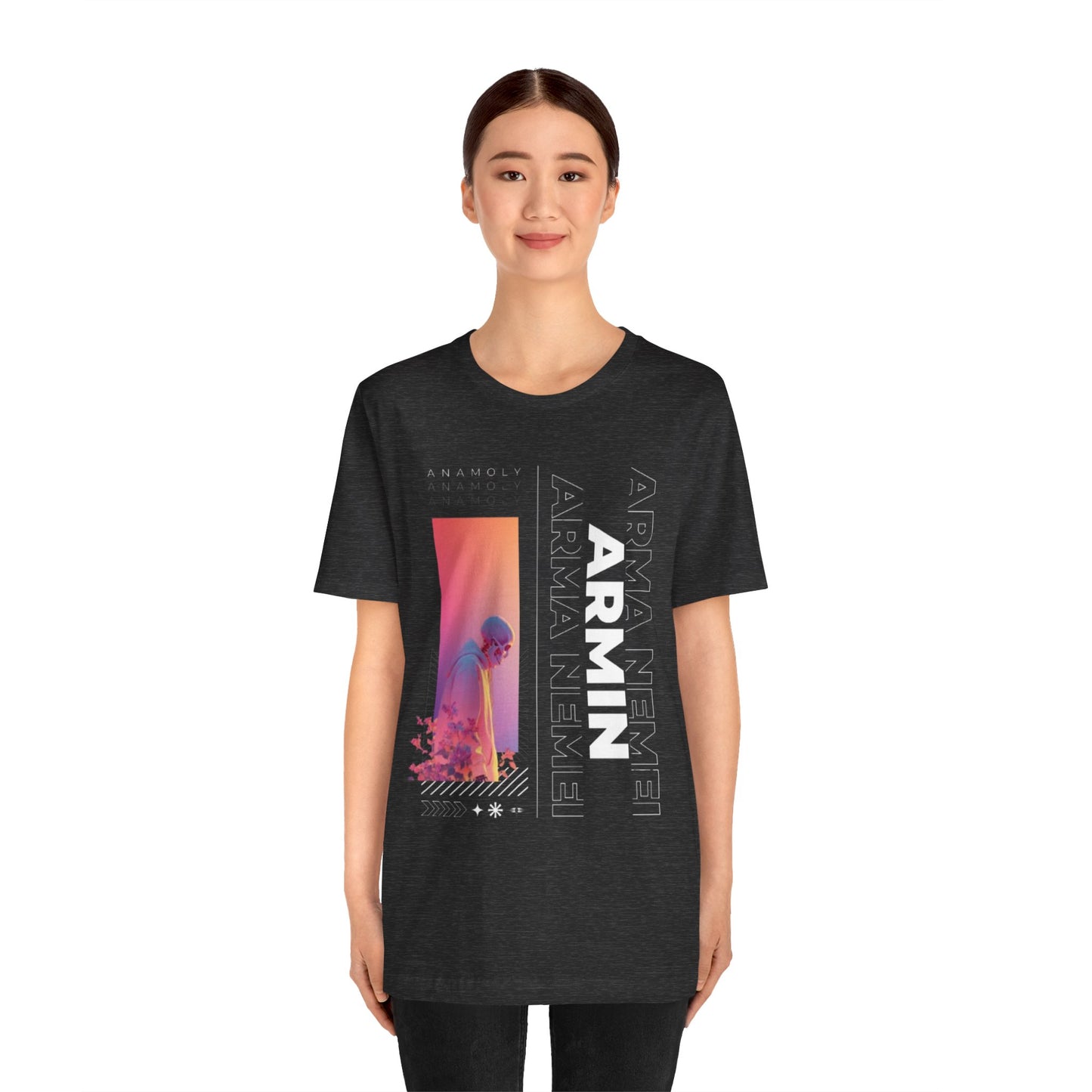Armin Nemesi Vaporwave T‑Shirt — Retro Sunset Aesthetic Tee