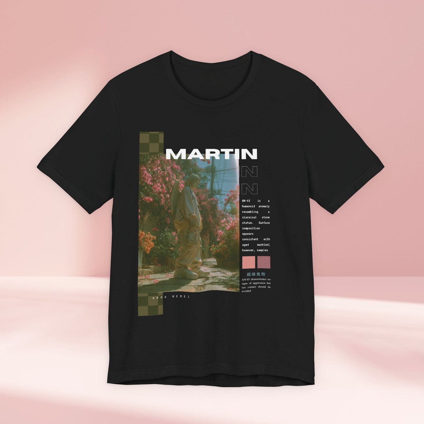 Martin Graphic Tee — Vintage Garden Photo T-Shirt