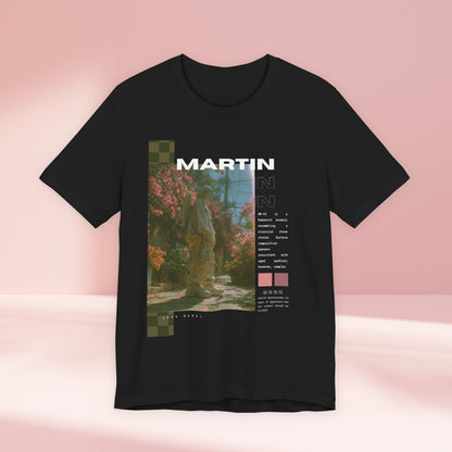 Martin Graphic Tee — Vintage Garden Photo T-Shirt