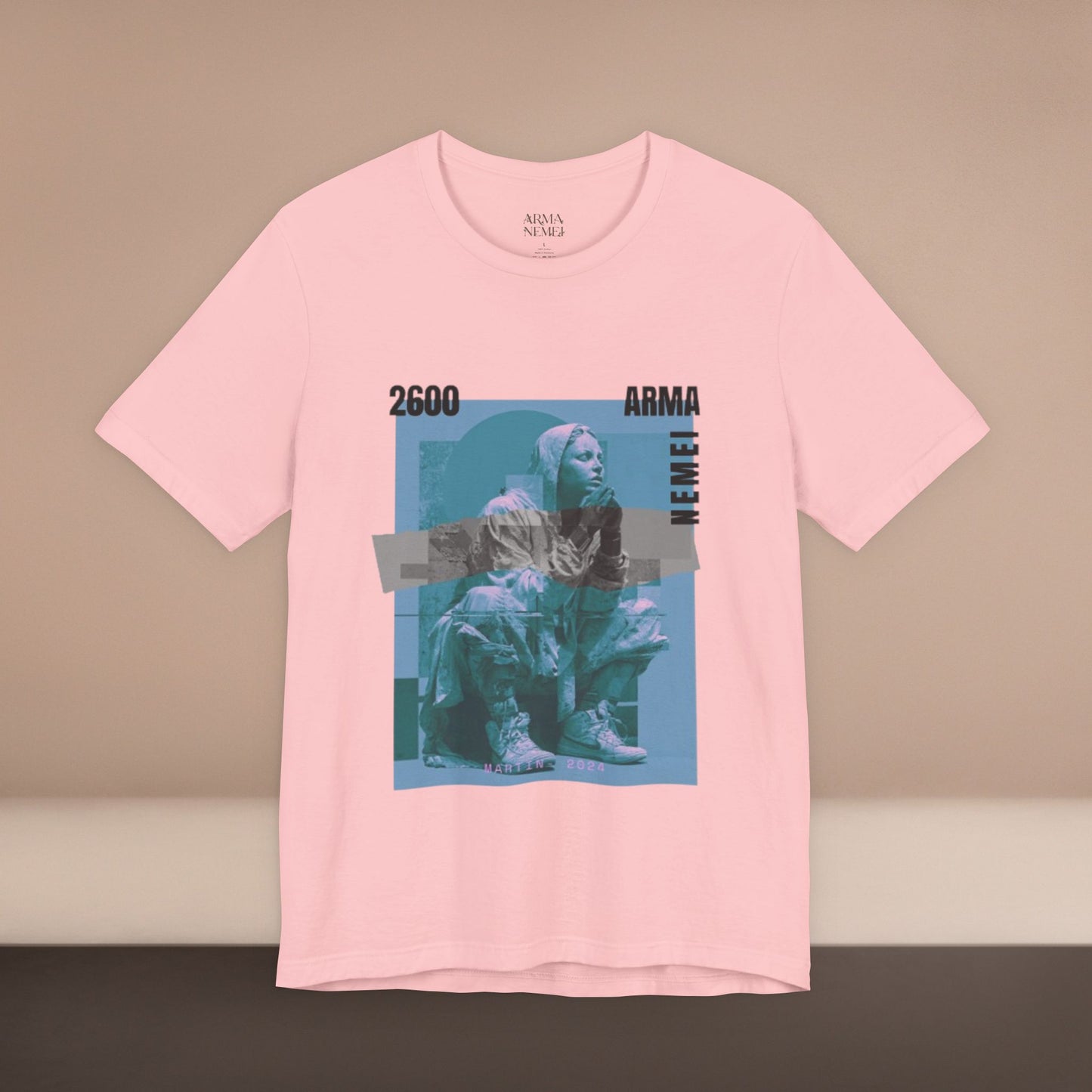 Graphic Tee — Vintage Martin Collage "2600 ARMA NEMAI"