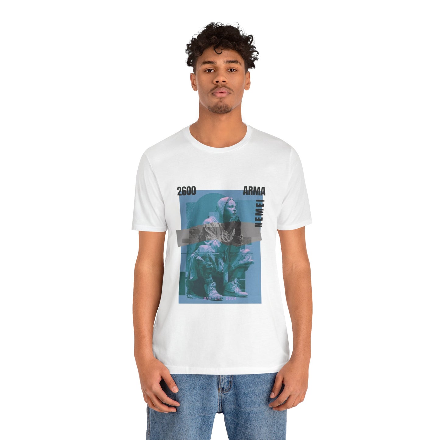 Graphic Tee — Vintage Martin Collage "2600 ARMA NEMAI"
