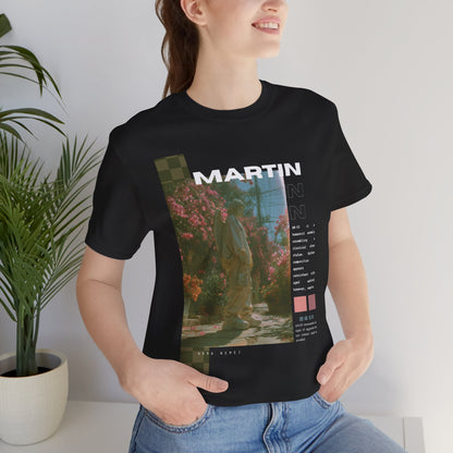Martin Graphic Tee — Vintage Garden Photo T-Shirt
