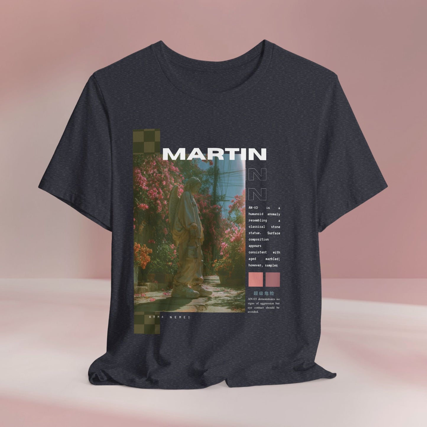 Martin Graphic Tee — Vintage Garden Photo T-Shirt