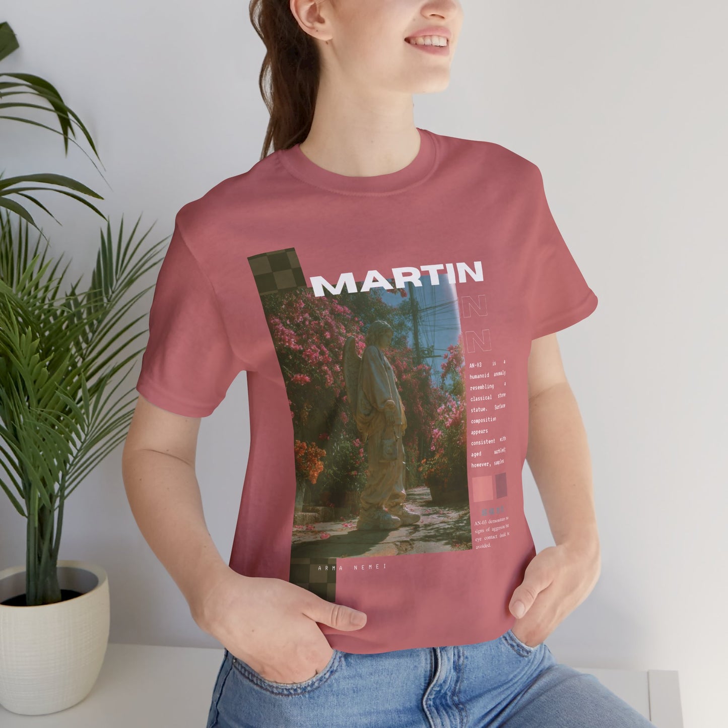 Martin Graphic Tee — Vintage Garden Photo T-Shirt