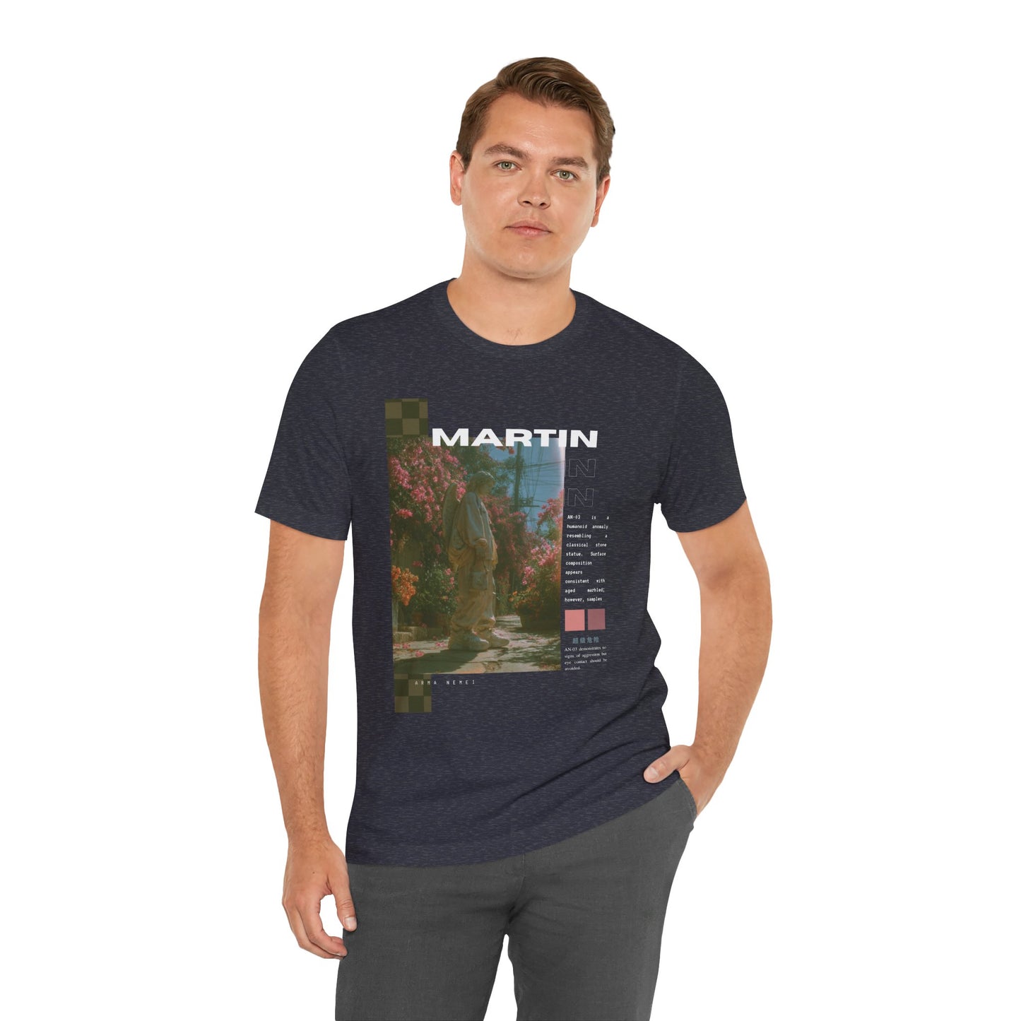 Martin Graphic Tee — Vintage Garden Photo T-Shirt
