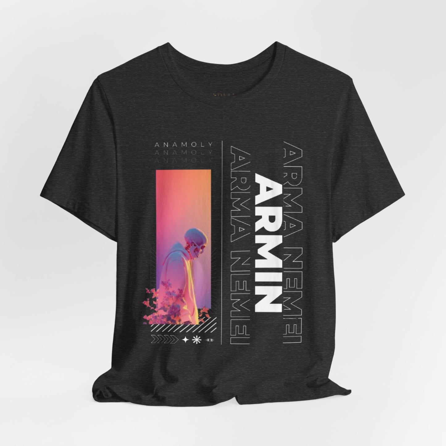 Armin Nemesi Vaporwave T‑Shirt — Retro Sunset Aesthetic Tee