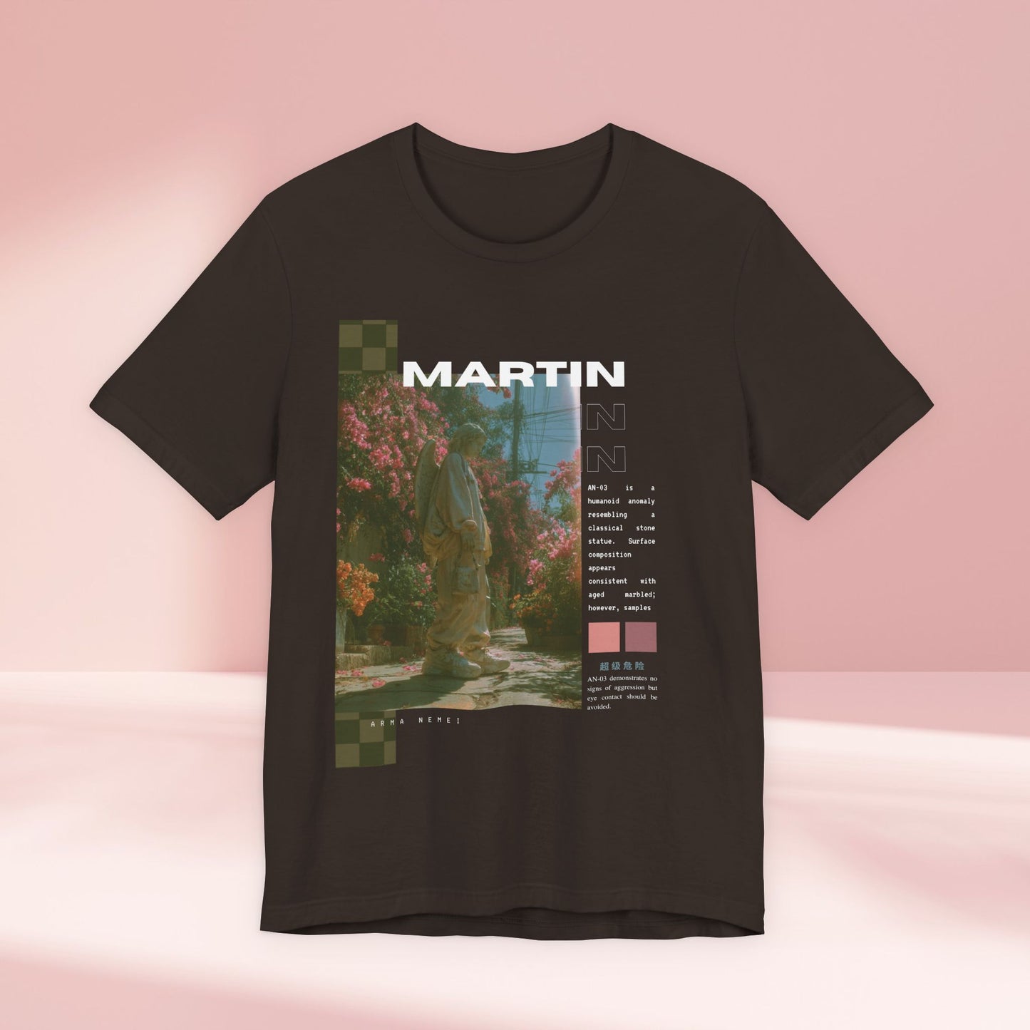 Martin Graphic Tee — Vintage Garden Photo T-Shirt