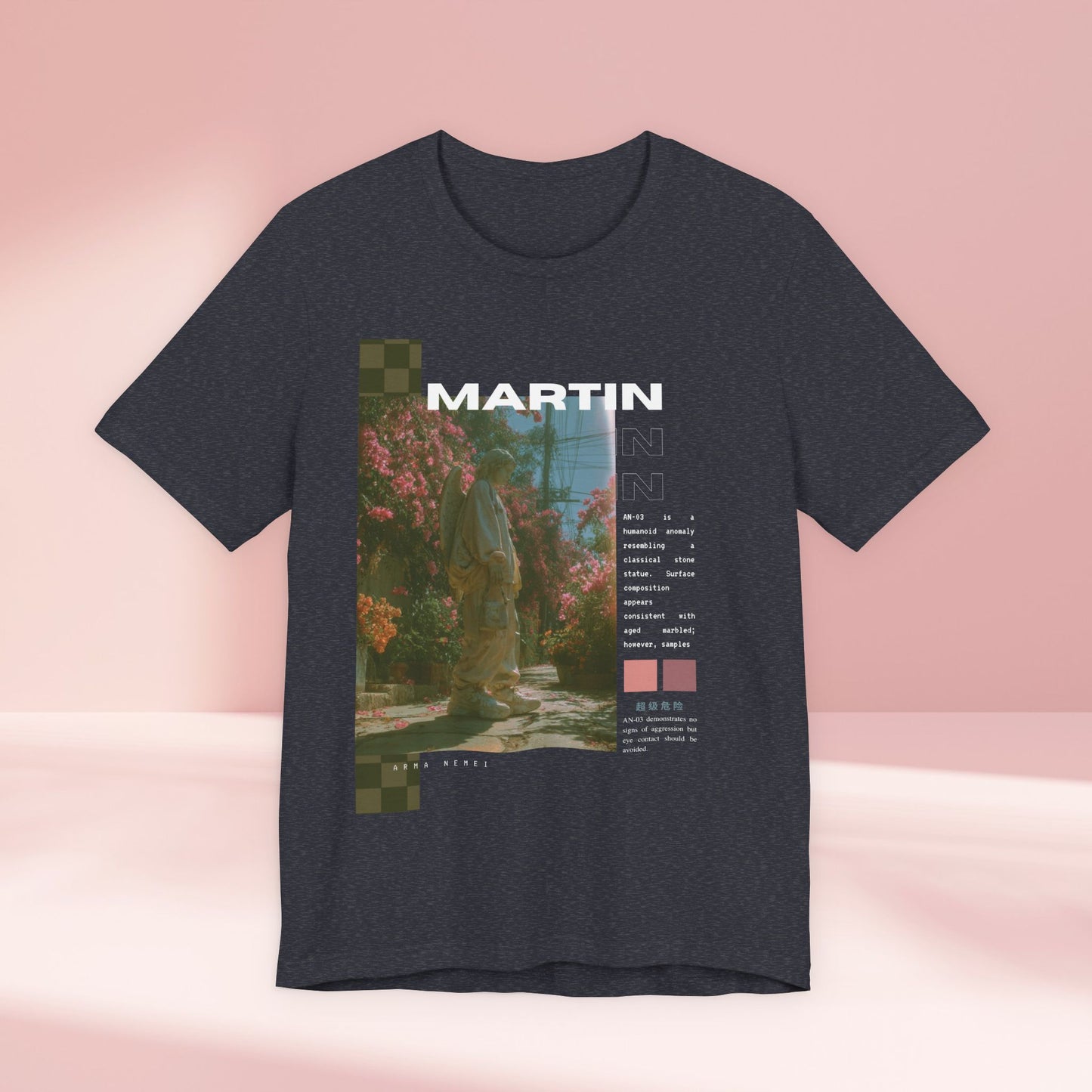 Martin Graphic Tee — Vintage Garden Photo T-Shirt