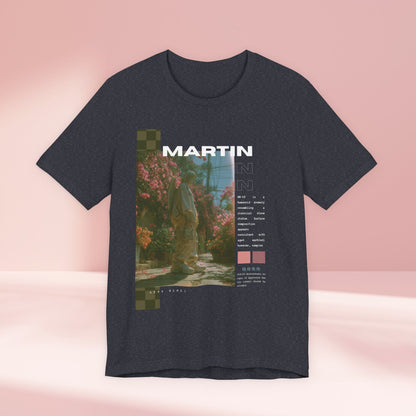 Martin Graphic Tee — Vintage Garden Photo T-Shirt