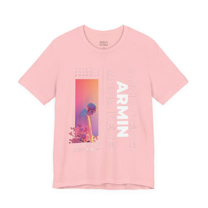 Armin Nemesi Vaporwave T‑Shirt — Retro Sunset Aesthetic Tee