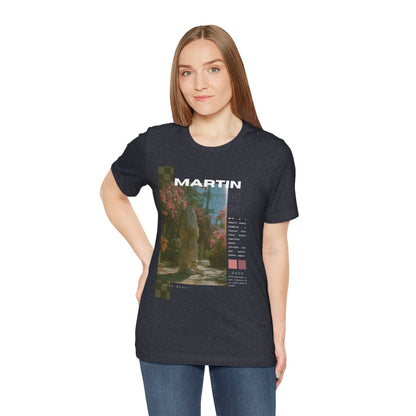 Martin Graphic Tee — Vintage Garden Photo T-Shirt