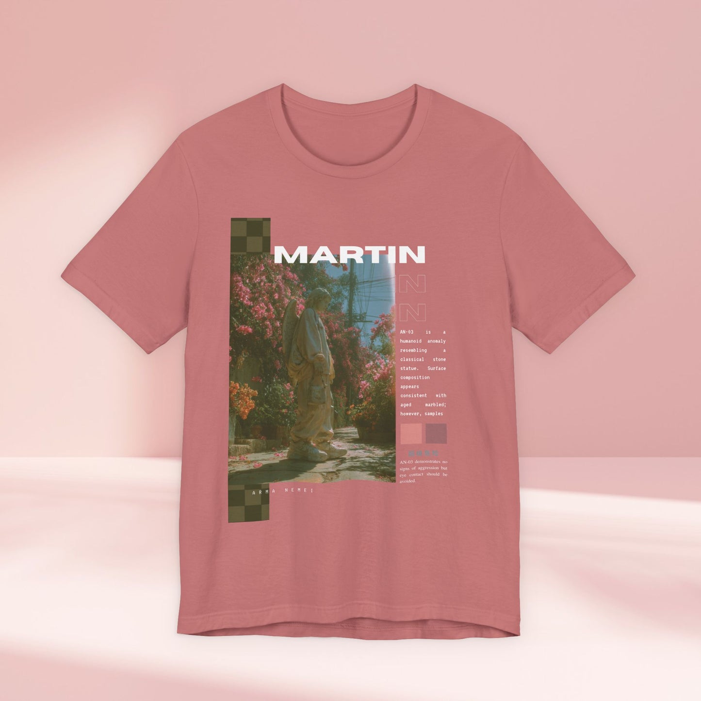 Martin Graphic Tee — Vintage Garden Photo T-Shirt
