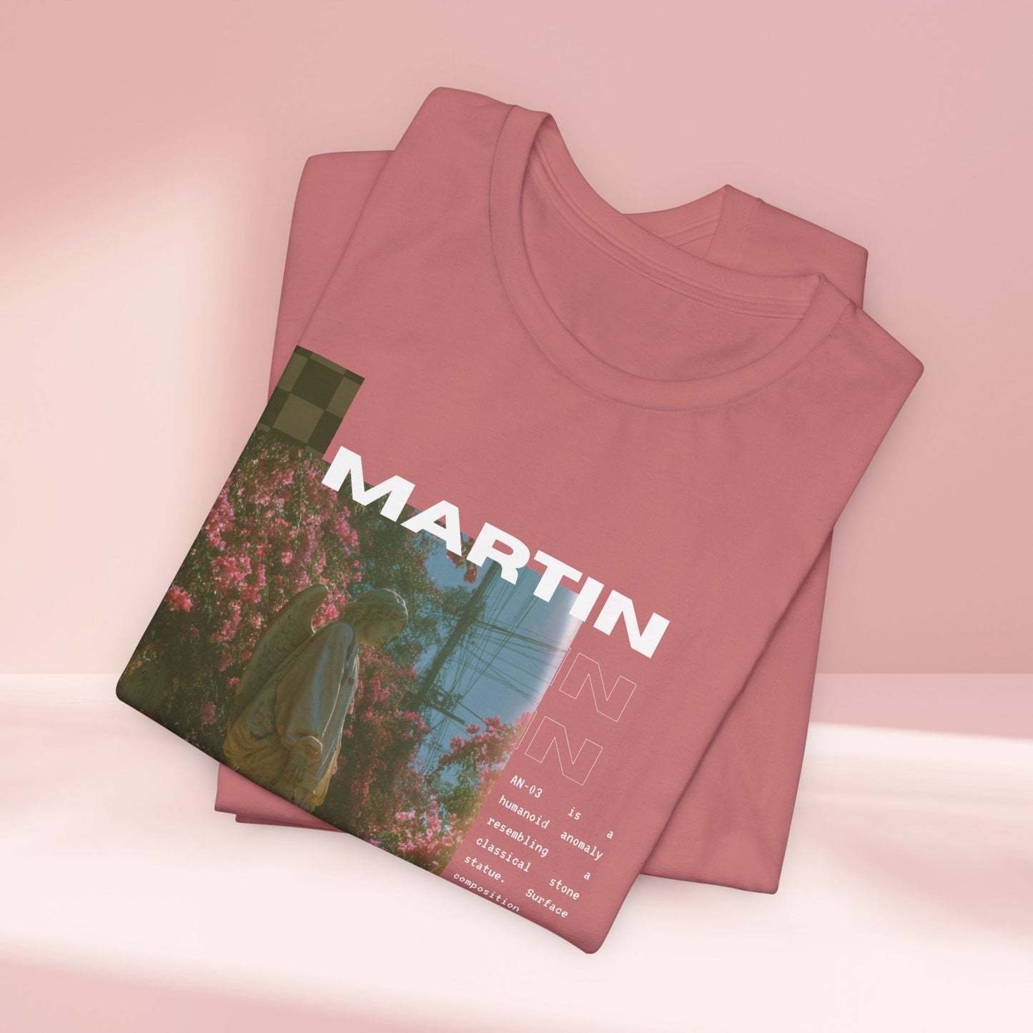 Martin Graphic Tee — Vintage Garden Photo T-Shirt