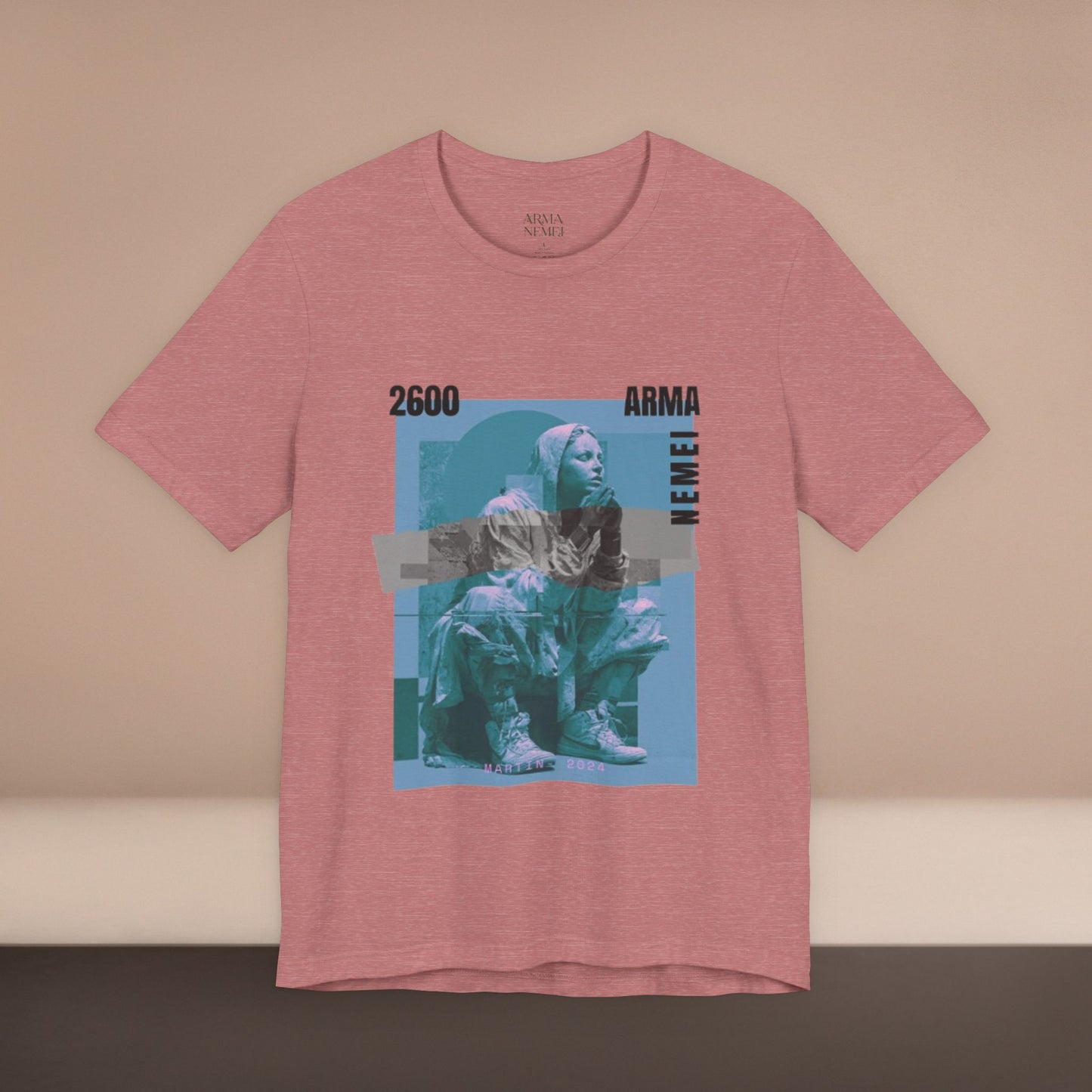 Graphic Tee — Vintage Martin Collage "2600 ARMA NEMAI"