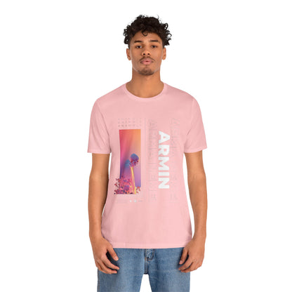 Armin Nemesi Vaporwave T‑Shirt — Retro Sunset Aesthetic Tee