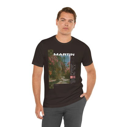 Martin Graphic Tee — Vintage Garden Photo T-Shirt