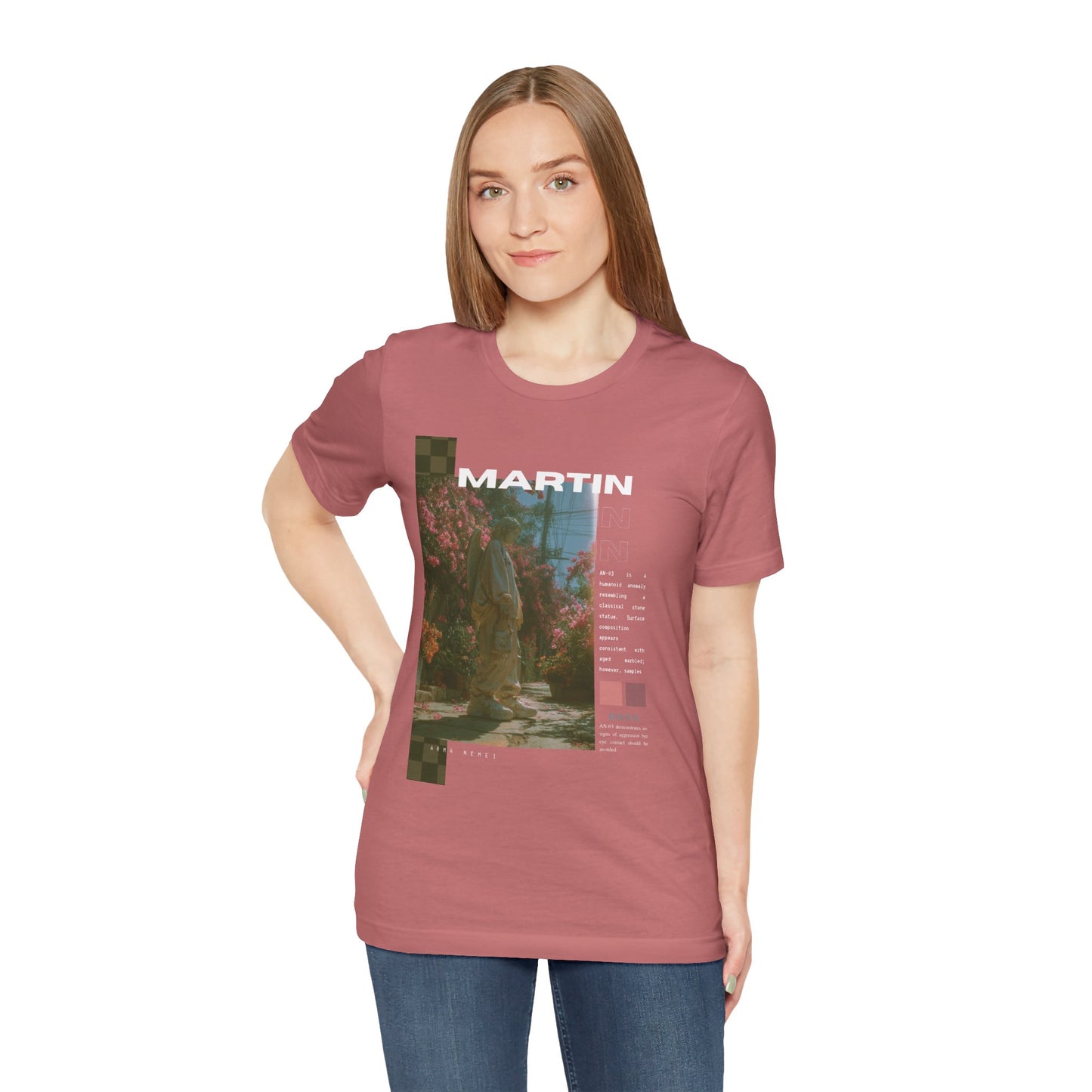 Martin Graphic Tee — Vintage Garden Photo T-Shirt