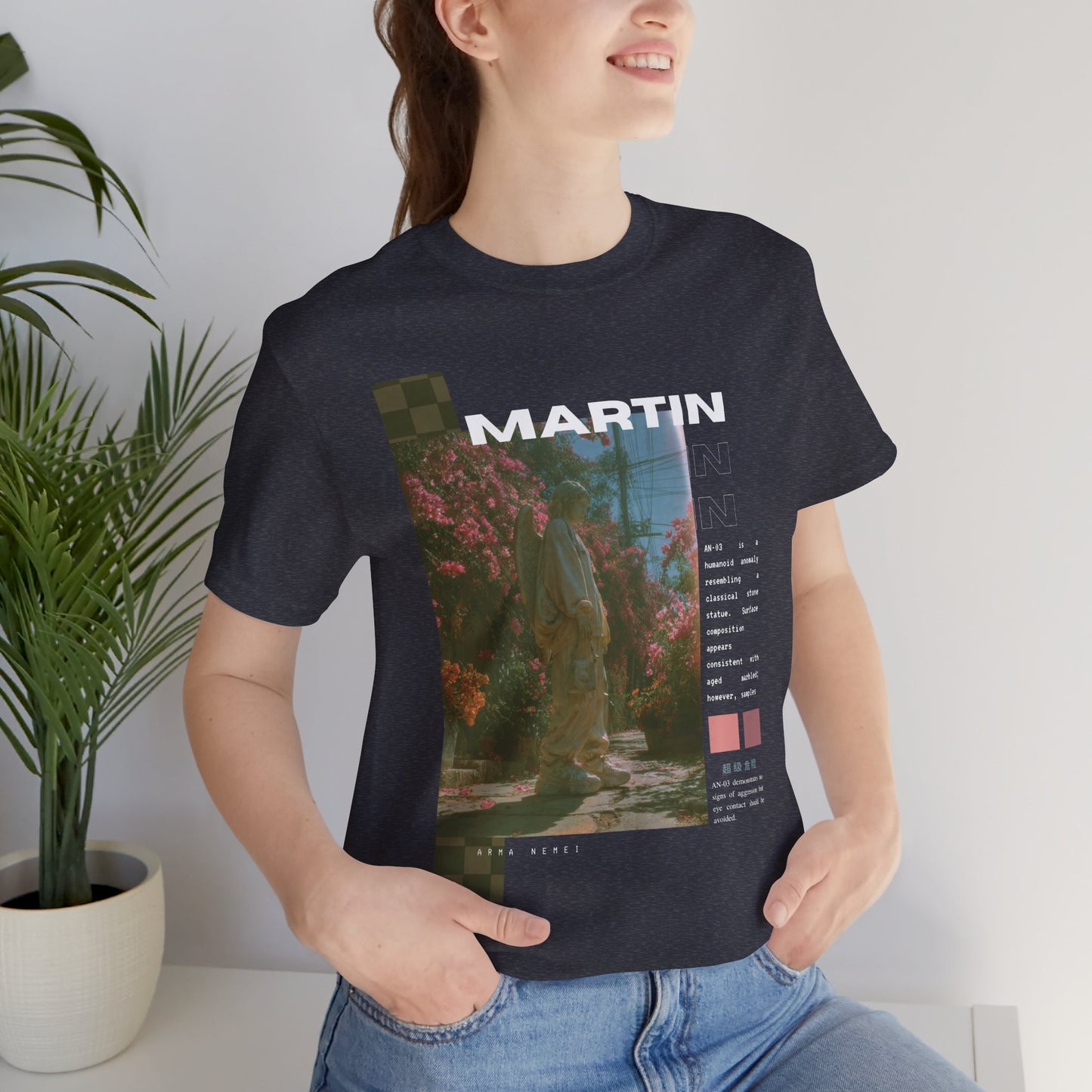 Martin Graphic Tee — Vintage Garden Photo T-Shirt
