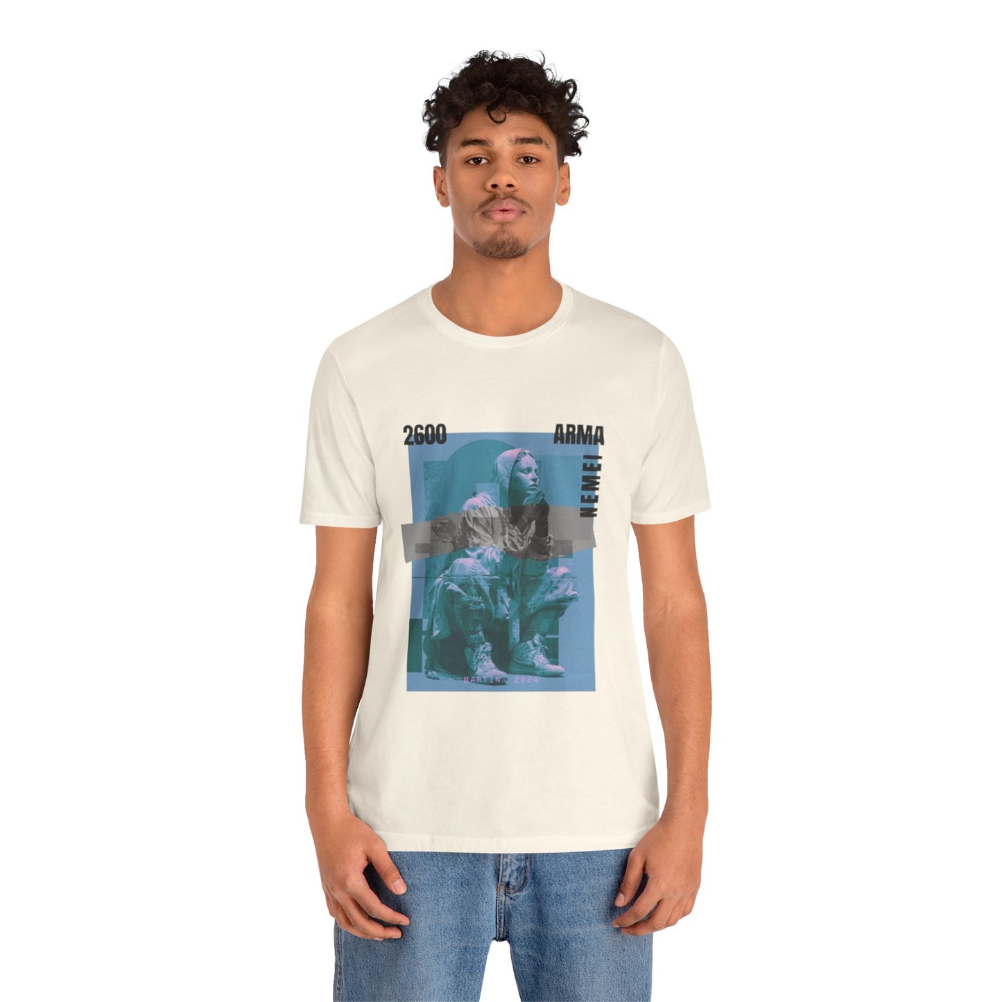 Graphic Tee — Vintage Martin Collage "2600 ARMA NEMAI"